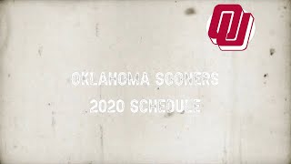 2020 OU Football Schedule [upl. by Buffum]