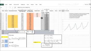 Forecasting Techniques Trend and SeasonalityCorrected Winters Method [upl. by Germaun118]