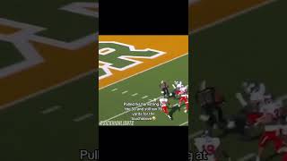 70 YARD TD ON A PULLED HAMMY😭🔥youtubeshorts football collegefootball footballshorts [upl. by Ericksen653]