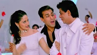 Taroon Ka Chamkta Gehna Ho  4K Video Song  Udit Narayan  Shahrukh Khan Salman Khan Madhuri Dixit [upl. by Brandea]