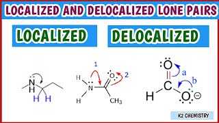 localized and delocalized lone pairs ll chemistry ll [upl. by Esinrahs]