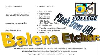 Flash operating system from URL  Balena Etcher [upl. by Assirak]