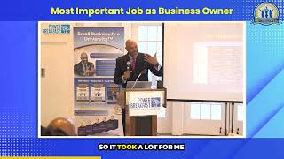 Most Important Job As A Business Owner [upl. by Yerxa]