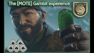 The MOTE Gambit Experience  Gambito Crime Family  Destiny 2 Destiny2 Gambit [upl. by Cynthie]