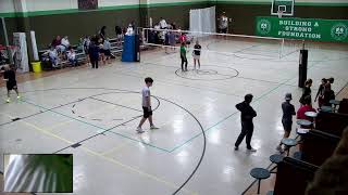 MLS High School Volleyball vs Second Baptist UM [upl. by Senzer]