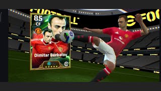 Dimitar berbatov 104 rated😍 efootball 2025 efootball berbatov viralvideo konami [upl. by Annabella]