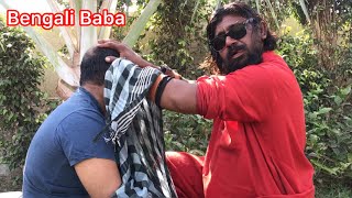 Bengali baba Head and back massage  Asmr popular Barber Massage For Relaxing  asmr r i [upl. by Yahsan]