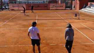 Lucas Pouille vs Grégoire Barrère Tennis Practice at The Academy [upl. by Issie]