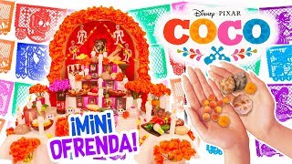 Haz tu OFRENDA en MINIATURA para este DIA de MUERTOS 💀 al Estilo COCO ✨ Manualidades Fantasticas [upl. by Ime]