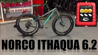 2017 Norco Ithaqua 6 2 Carbon  Actual Weight [upl. by Wakerly]