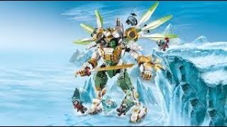 LEGO Ninjago 70676 Lloyds Titan Mech set animation WITH SOUND [upl. by Thesda]