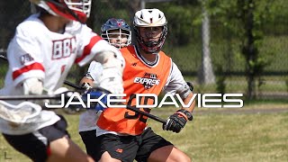 99 Jake Davies 2024 Lacrosse Highlights  Express North Black [upl. by Ahsurej67]