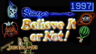 Ripleys Believe It Or Not Marathon hosted by Jack Palance  1997 SciFi Channel with Commercials [upl. by Eeresid]