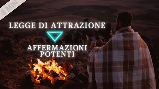 Attiva la LEGGE di ATTRAZIONE in 8 Minuti  Affermazioni Potenti [upl. by Linneman969]