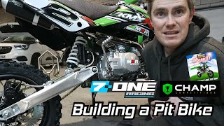 What is the best way to build a new pit bike   Win this M2R pit bike  pitbike motorcycle [upl. by Ylluz]