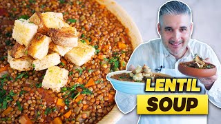 How to Make LENTIL SOUP Like an Italian [upl. by Nivert]