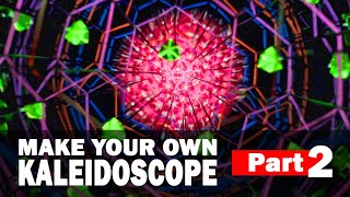 Creating a Mesmerizing Kaleidoscope DIY Kaleidoscope Using Mirrors [upl. by Eatnahs]