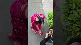 Bol niche gir gaya love funny comedy couple bengali song music newsong bollywood viral [upl. by Kermy]