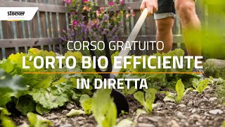 TRUCCHI CONSIGLI PRATICI E DRITTE PER UN ORTO BIO PIÙ EFFICIENTE SIAMO IN DIRETTA [upl. by Atiuqes]