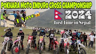 Lafada Paryo Female Race Ma 😱Pokhara Moto Enduro Cross Final Race [upl. by Allisan]