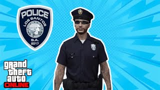 How to get COP Uniform In GTA Online Ps5Ps4XB [upl. by Benedic30]