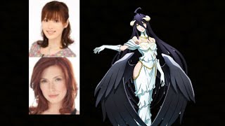 Anime Voice Comparison Albedo Overlord [upl. by Aztirak470]