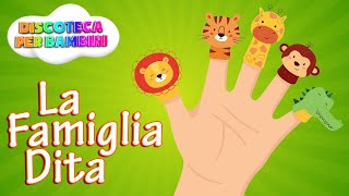 La Famiglia Dita 🖐 Papa Dito  Canzoni per Bambini [upl. by Oranneg]