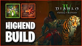 Toxic Claw Spiritborn Speedbuild  Highend Version Diablo 4 Character Guide [upl. by Htidirem]