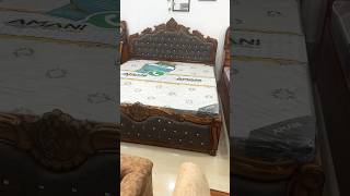 Modernly Designed Segun Wood Carving Bed with Side Palla for Convenience All Assam Delivery bed [upl. by Lael]