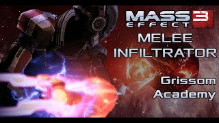 Mass Effect 3 Melee Infiltrator  Grissom Academy [upl. by Ylram295]