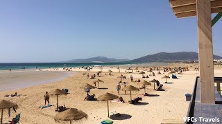 Beach Trip Spain  Tarifa Beach  Spains Best Beach [upl. by Maris110]