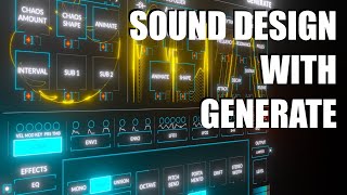 Sound design with Newfangled Audios Generate 12 [upl. by Sikata]