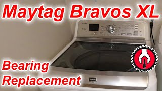 Maytag Bravos XL Washing Machine Bearing Replacement [upl. by Bang334]