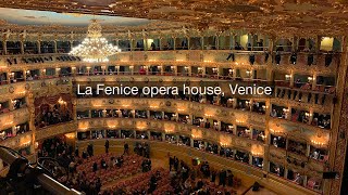 La Fenice opera house Venice Italy [upl. by Ativla]