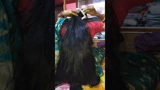 লম্বা চুলের বেনুণী খোলা❣️ long hair braid open bonghairstyles8920 [upl. by Okuy]