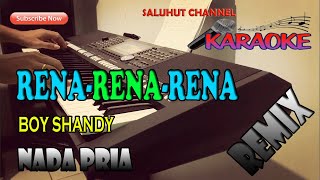 RENARENARENA BOY SHANDY KARAOKE LIRIK ll HD ll CDO [upl. by Akemat]