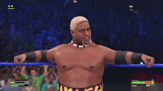 WWE 2K22 Rikishi vs Booker T Gameplay PS5 4K 60FPS [upl. by Llennyl]