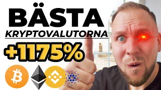 BÄSTA KRYPTOVALUTORNA ATT INVESTERA I Investera i Bitcoin Ethereum Cardano Solana och BNB [upl. by Launce]