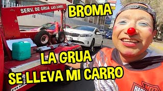 BROMA LA GRUA SE LLEVA CARRO DE JOSS  VENGANZA DE OSKARIN  LOS DESTRAMPADOS [upl. by Cartie452]