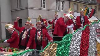 Rosenmontagszug 2017  Straßenkarneval in IdarOberstein [upl. by Irodim502]