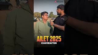 AILET 2025 Exam Reaction by CLAT 2025 AIR 2 [upl. by Aihsilef]