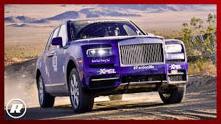 DESERT RACE Off roading in a Rolls Royce Cullinan [upl. by Russian866]