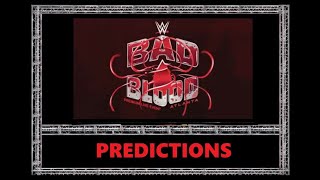 Episode 480 WWE Bad Blood 2024 Predictions [upl. by Lynnet]