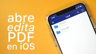 Abre y edita archivos PDF en iOS iPhone amp iPad I PDFelement [upl. by Reeher549]