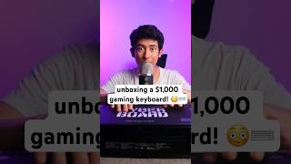 1000 keyboard unboxing 😳⌨️ asmr [upl. by Rehttam]