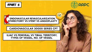 Part 6  Endovascular Revascularization 30000 Series Cardiovascular  Types of Territory  MD [upl. by Ndnarb768]