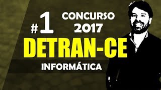 Concurso DETRAN CE 2017 aula de 1 de informática [upl. by Rehpotsyrhc467]