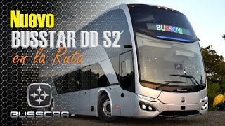 Nuevo Busscar Busstar DD S2 hecho en Colombia [upl. by Ehtylb]