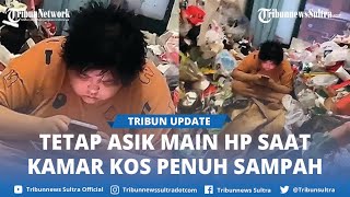 Viral Anak Kos Jorok Setahun Gak Buang Sampah Ibu Kos Ngamuk Langsung Diusir Lihat Kamar Mirip TPS [upl. by Masao]