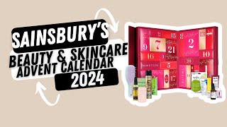 Sainsburys Beauty Advent Calendar 2024 beautycalendars [upl. by Erodaeht594]